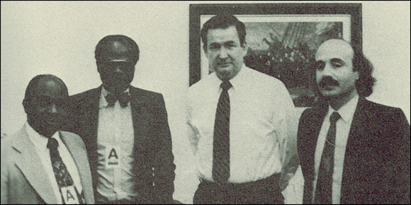 MNR/Renamo representatives in the White House, 1986