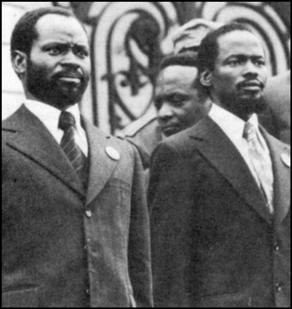 Samora Machel and JOaquim Chissano