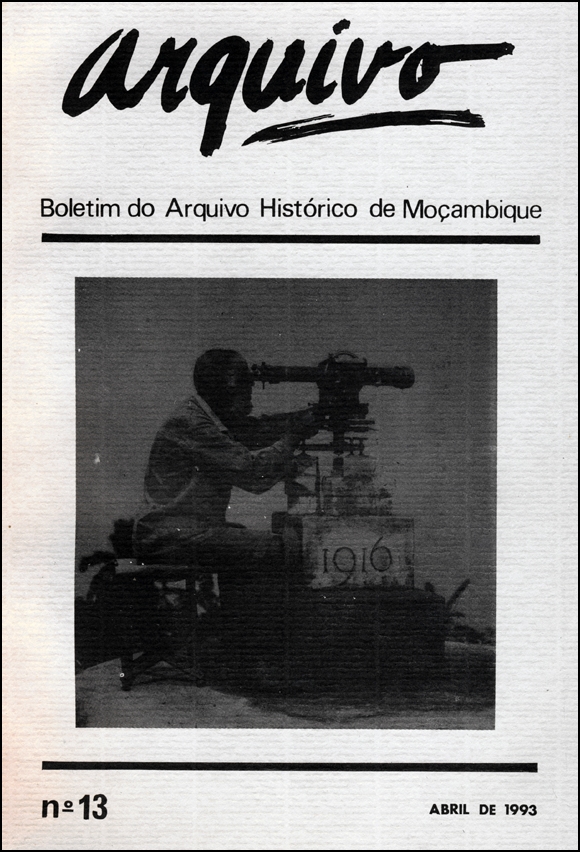 Cover of Arquivo, issue no.13