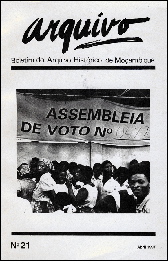 Cover of Arquivo, issue no.21