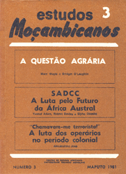 Cover of Estudos Mocambicanos, issue no.3