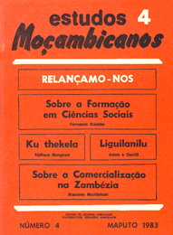 Cover of Estudos Mocambicanos, issue no.4