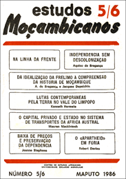 Cover of Estudos Mocambicanos, issue no.5-6