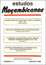 Cover of Estudos Mocambicanos, issue no.17