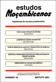 Cover of Estudos Mocambicanos, issue no.18
