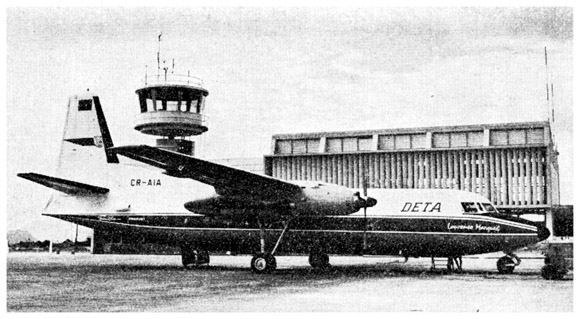 Fokker Friendship of DETA Airlines, Mozambique