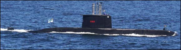 A South African submarine