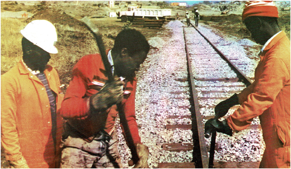 Railway workers