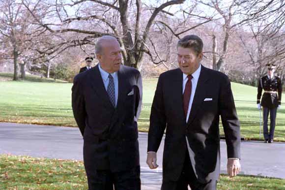 Reagan and Shultz