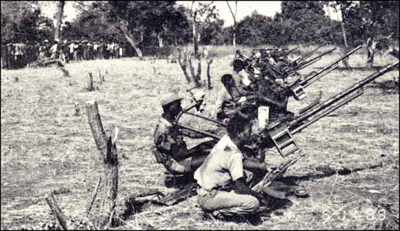 Renamo 14.5 mm. heavy machine guns