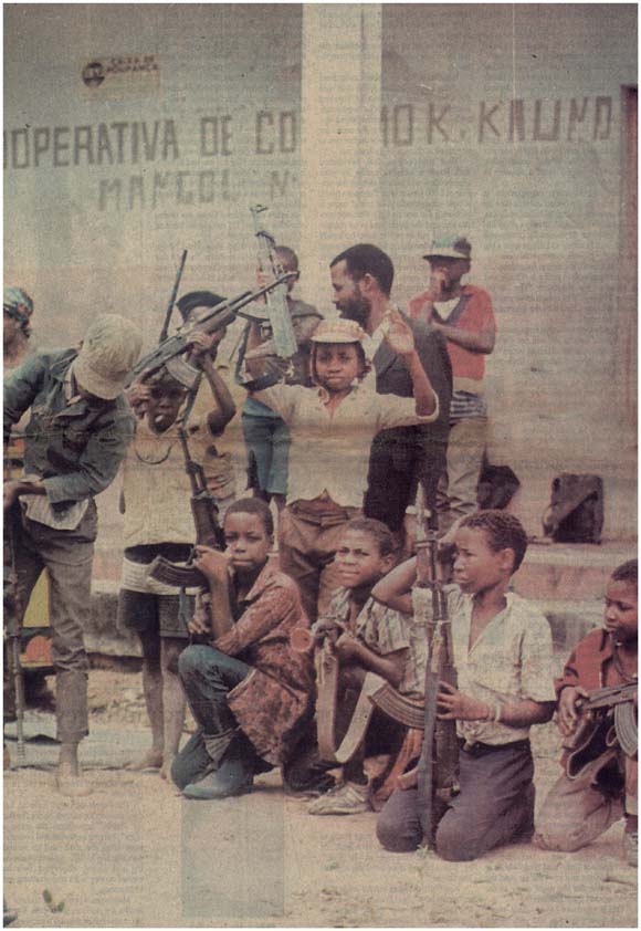 Renamo child fighters