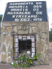 Wiriyamu monument