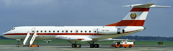 Tupolev TU-134 - Mozambican Presidency