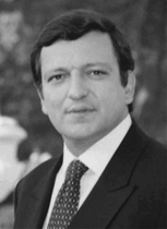 José Manuel Durão Barroso, then Portuguese secretary of state for African Affairs