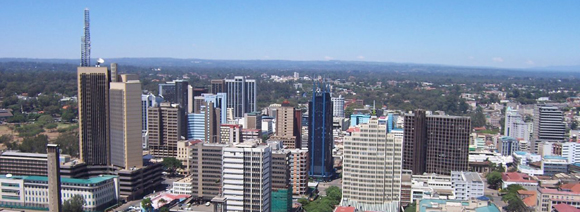 General view of Nairobi