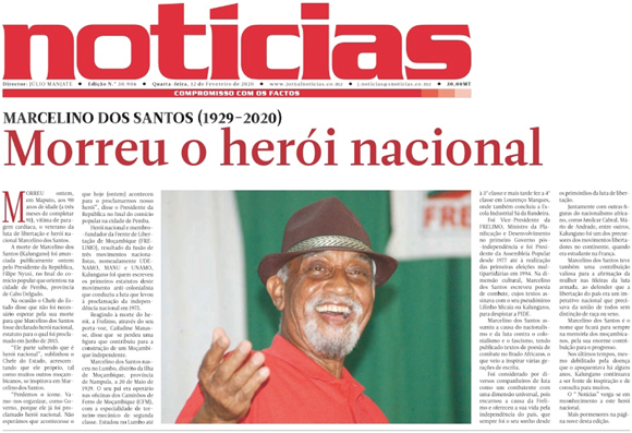 Noticias front page